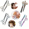 Professional Hair Cutting Scissors Set Stainless Steel Straight Scissors Thinning Scissors Tools Barber Salon Hairdressing Shears