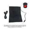 Mattor Elektrisk USB -uppvärmning Pad 3 -lägen Justerbar termisk värmare sovsal midja matta