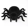 Electricrc Animals Black Remote Control Climbing Spider Scary Wolf Robot Realistic Toys Halloween Gifts for Kids230807