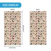 Eşarplar Dachshund Köpekler Vintage Florals Bandana Boyun Kapağı Baskılı Balaclavas Sarbu Eşarp Çok Fonksiyonlu Kapı Binicilik Unisex Yetişkin