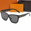 Herren-Sonnenbrille, Designer-Sonnenbrille für Damen, UV400-Sonnenbrille, 6 Farben, Fahren im Freien, Glas Adumbral