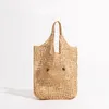 Sac à provisions en paille d'été fourre-tout sac à bandoulière sac de créateur sac fourre-tout sacs à main femmes évider décontracté raphia tricot décontracté lettrage Logo hommes p sac sacoche Nylon Hobo