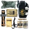 Dagpaket Rhino Rescue Military Ifak Pouch EDC A Gunsite Combat First Aid Trauma Tactical Kit Bag utformad för att behandla pistolens sår 230807