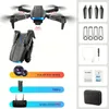 Drone E99 Pro avec caméra HD, WiFi FPV HD double pliable RC Quadcopter Altitude Hold, jouets télécommandés pour débutants enfants cadeaux pour hommes intérieur et extérieur
