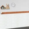 Pegatinas de pared 10MetersRoll 3D DIY Etiqueta Rodapié Borde Autoadhesivo Impermeable Zócalo Papel tapiz para sala de estar Decoración del hogar 230808