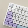 145 touches Yugui chien mignon clavier Keycaps XDA profil Sublimation PBT violet rose clé Cap personnalisé clavier mécanique accessoires HKD230808