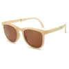 Sunglasses Folding Fashion Portable Women's Summer UV Sunscreen Light Face Small Glasses Men Fashionable Driving