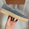 2023-SLIP-ON BHOE PARY BRIMITIN STYL SLITE ON BUTS BUTS COW SUEDE Soft Soled Casual Bean Buty