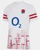 2023 2024 Englands Rugby Jerseys 22 23 24 EnglandS maglia da rugby da uomo 150th Anniversary Edition