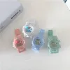 Relógios de pulso Transparente Candy Color Relógio de pulso digital para senhoras esportes infantis esportes eletrônicos à prova d'água casal unissex