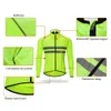 Cykelskjortor toppar Wosawe Ultralight Men's Cycling Windbreaker Reflective Jacket Windproof Bike Jacket Water Resistant MTB Road Bicycle Long Jersey 230807