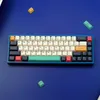 METROPOLIS KEYCAP Kiraz Profili 129 Anahtar/Set PBT Boya Subimasyon MX Switch için Anahtar Kavrama 60% 80% 100 Düzen Mekanik Klavye HKD230808