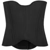 Intimo modellante da donna Corsetto in vita a clessidra Allenatore in lattice Colombiani Fajas Pancia piatta Cintura dimagrante Body Shapewear Cinturino modellante da donna