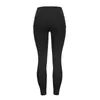 Active Pants Yoga Leggings Elastic Workout High midjen Sömlös gymkomprimering Tights Polyester Fiberfor Wearing Daily Women