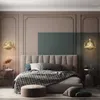 Настенная лампа дизайн короны светодиодные кровати для девушки Childern's Room Modern Lights Crystal Luxury Decor Indoor Lighting office 2023