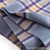 Cachecóis Cachecol De Lã Para Homem Estilo Britânico Tartan Xadrez Inverno Quente Cashmere Clássico Negócios Homens Bufandas 180 30 Cm