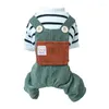 Dog Apparel 2023 Small Costume Pants Pullover Coat Pet Clothes Spring Overalls Cute Jackets Breathable Bichon Po Suit