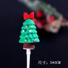 New Soft Santa Angel Doll Elk Snowman Christmas Tree Socks Cake Dessert Table Plug-in Decoration Children Gifts