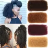 Lace Wigs Sleek Remy Bulk Hair No Attachment Peruvian Afro Kinky Curly Wave Human Hair Bulk For 1Pc Braiding Natural Color Braids Hair 230808