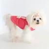 Ropa para perros 2023 orejas de otoño e invierno little dot algodón ropa de gato ropa para mascotas ropa de cachorro