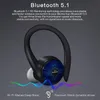 Bluetooth T26 True Wireless Earphones Auto Pairing Bluetooth 5.1 Headphones, Wireless Ear-Hook Running Sports Headphones, Compatible avec les appareils iOS Android