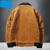 Men's Down Parkas Winter Jackets Plush Thickening Coat Cashmere Cotton Added Clothing Retro Corduroy Motorcycle Jacket 230809