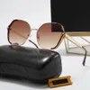 Occhi Metal Supptcinct Sunski Ccity Women Designer Shades Channels Frame Elegance Unika solglasögon Nytt utseende Solglasögon Lyxglas