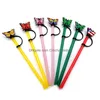 Drinking Straws Butterfly Pattern Soft Sile St Toppers Pvc Accessories Charms Reusable Splash Proof Dust Plug Decorative 8Mm In Tumbler Cup