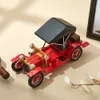 Decoratieve Objecten Beeldjes Vintage Antieke Auto Miniaturen Metaal Ambachten Creatief Woonkamer Decoratie Huis Sculptuur Bureau Ornamenten 230809