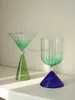 1PC Champagne Coupe Cocktail Glass Flutes Glass Whisky Cups Tall Glass Class Cups Champagne Flute Wine Goblet HKD230809