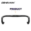 Bike Handlebars Components OGEVKIN HB011 Carbon Handlebar Road Drop Bar Bicycle 318MM 380400420440MM Part 230808