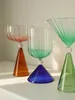 1pc Champagne Coupe Cocktail Glass Flutes Glass Whiskey Cups Tall Glasses Glass Cups Champagne Flute Wine Goblet HKD230809