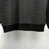 Pradity Designer Mulheres Moletom Homens Hoodie Painéis Nylon Metal Triângulo Vermelho Label Define Branco Streak Sweater Algodão Cinza Preto S-XL