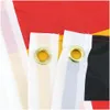 Banner Flags In Stock 3X5Ft 90X150Cm Polyester National Flag Black Red Yellow De Deu German Deutschland Germany Parade Decoration Fl Dholm