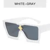 Sunglasses Oversized Square For Man Point Drill Moda Large Women UV400 Designer Crystal Glasses