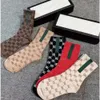 2022 Designer Mens and Womens Socks Five Brands of S Sports Sock Winter Net Letter Knit Sock Cotton With Boxes 05