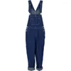 Herenjeans 2023 Losse Jas Rechte Pijpen Denim Jumpsuit Mode Band Broek Hip Hop Grote Maat 28-50