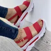 Gai Gai Summer Fashion Synly Sandals امرأة إسفين أحذية النساء