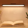 Candeeiros de mesa Candeeiros noturnos para cuidados com os olhos 3 cores Modo de luz de leitura Luzes penduradas ajustáveis