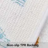 Inyahome Non Slip Microfiber Cute Get Naked Bathmats Quick Dry Machine Washable Bathroom Floor Mat for Bathroom Floor Rug Mat HKD230809