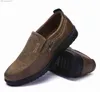 Zapatos de vestir Zapatos casuales para hombres Zapatos de cuero casuales para hombres exclusivos Zapatos de gamuza sintética cómodos y modernos para hombres Zapatos planos para hombres de verano Z230809