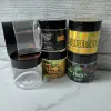 Toptan Boş Paketleme Şişeleri Hologram 3.5 gram 60ml ince nane mylar torbalar plastik kavanoz tank kuru bitki çiçek kabı ll