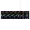 wired mechanical keyboard 28 kinds of colorful lighting gaming and office for windows and ios system keyboard