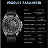 Armbanduhren Original GMT Automatische mechanische Bewegung Mannuhr 3D-Relief Großes Zifferblatt 50bar Wasserdicht Saphir Leuchtend