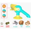 Cat toy deteaser for your own play track ball self-hi suction cup rotary table cat climbing rack face grinding teeth set Pet Supplies