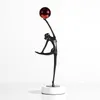 Decorative Objects Figurines Dance Girl Figure Sculpture Decoration Desk Accessories Ornaments For Home Nordic Room Decor Miniature Items Holiday Gifts 230809