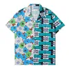 Camisa de grife masculina 2023 Camisas de botões estampadas camisa de boliche Havaí Floral Camisas casuais masculinas slim fit vestido de manga curta havaiano top M-3XL