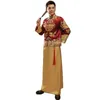 Ropa étnica china, conjuntos de traje Tang tradicional, traje de hombre, traje de dragón bordado, vestido Oriental, Cheongsam de boda para hombre