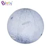 wholesale La sfera della luna dei pianeti gonfiabili pubblicitari personalizzati 2x2m aggiunge luci giocattoli modello di palloncino gonfiaggio sportivo per la decorazione di eventi per feste