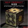 Christmas Decorations Hellraiser Lament Configuration Cube Box For Gift Home Decorationcx220309 Drop Delivery Garden Festive Party Sup Dhwlg